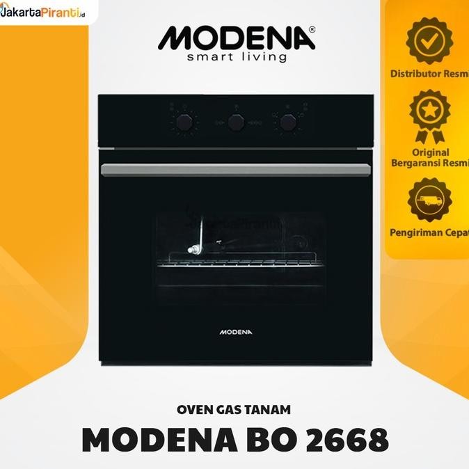 Oven Tanam Built-In Gas Oven Modena Bo 2668