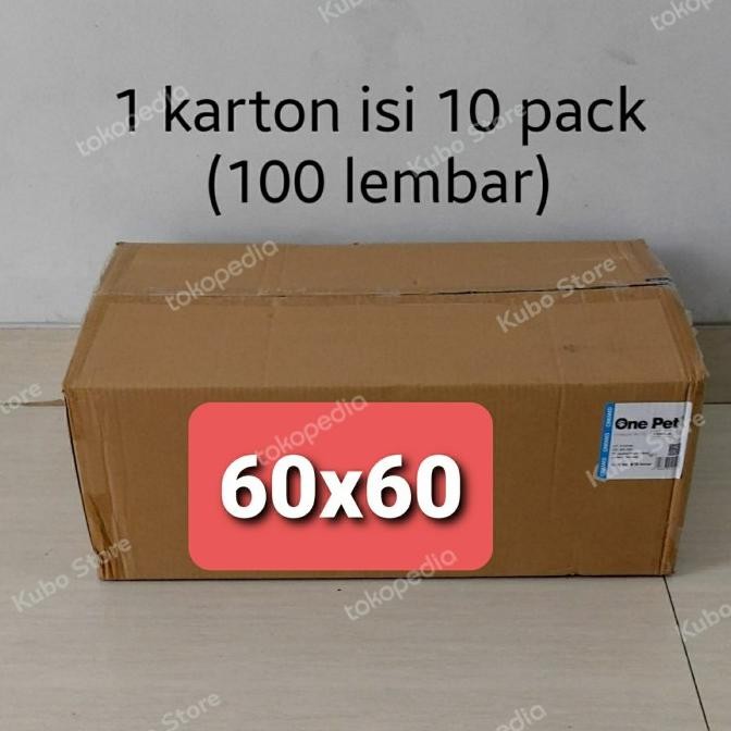 1 Dus Underpad Onepet 60x60 60 x 60 Onemed Alas Pipis