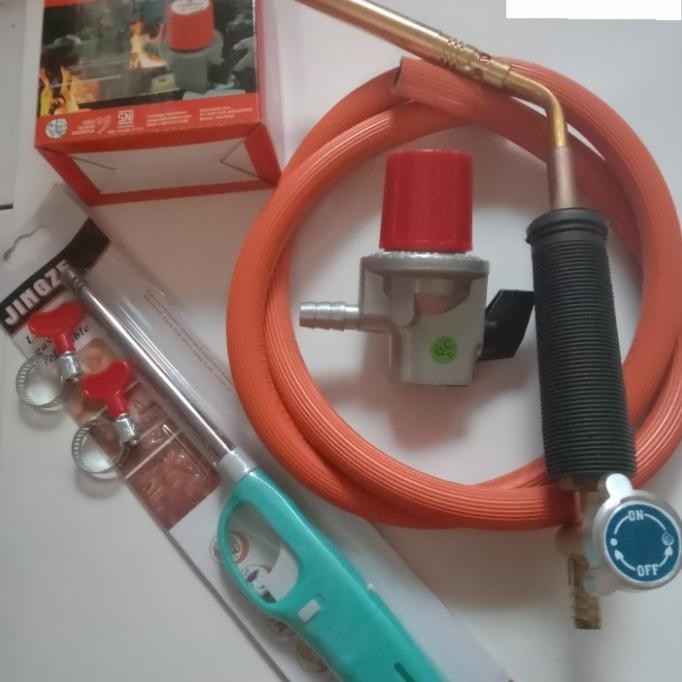 kepala heating torch kepala blow torch flame gun gas lpg komplit
