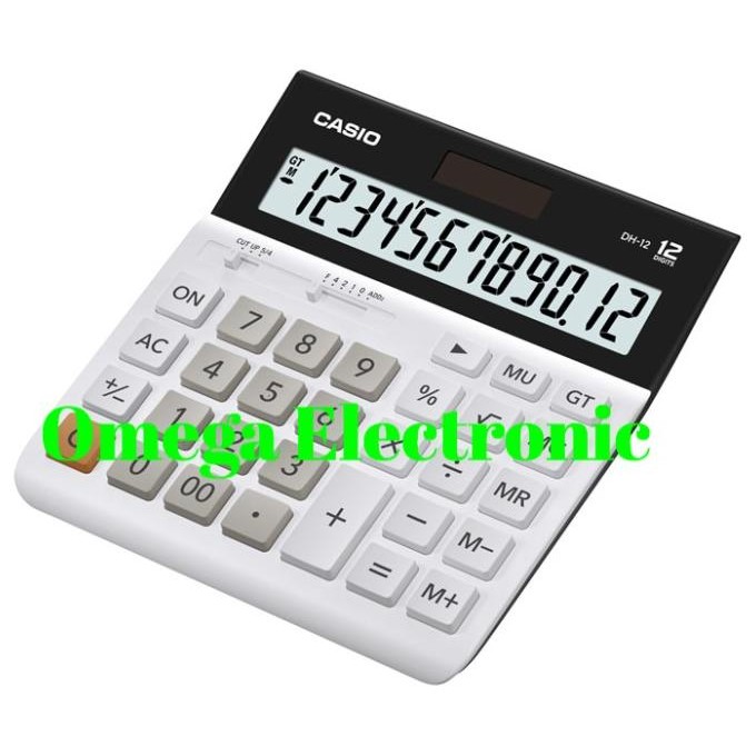 

Casio Dh 12 - Calculator Desktop Kalkulator Meja Kantor Office Dh-12