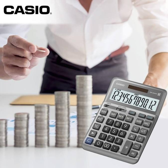 

Casio Dm-1200Fm - Kalkulator Kantor - 12 Digit