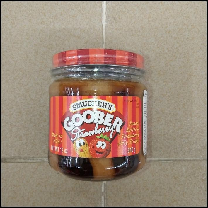 

Smuckers Jam Goober Strawberry 340Gr Selai