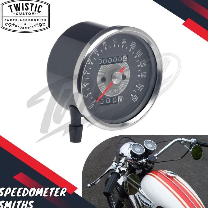 Speedometer Smiths Smith Analog Motor Bsa Triumph Norton Royal Enfield W175 Benelli Pe 250 W250 Cust