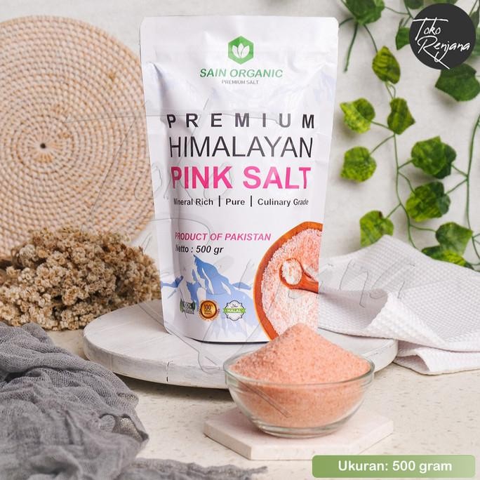 

Sain Organic Premium Garam Himalaya Original Himalayan Salt 500gr LC