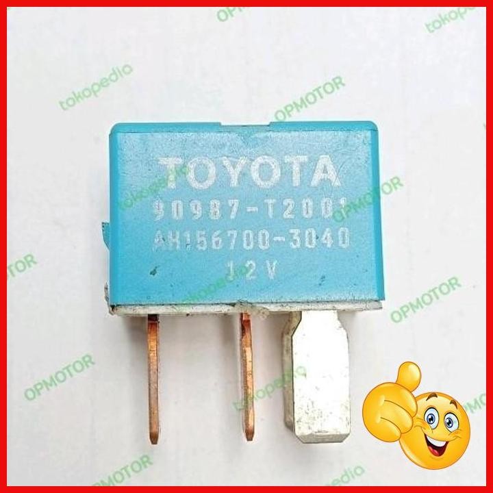 [OPR] Relay AC / Starter Toyota Fortuner Innova Hilux 90987-T2001 Original