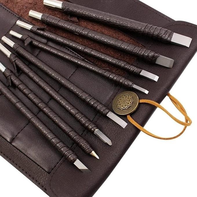 

Best Produk Pisau Ukir Seni Pahat Carving Tool Tungsten Steel 8 Pcs - K8