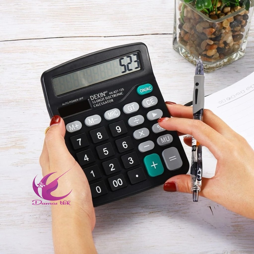 

Kalkulator Calculator 12 Digit Dexin - KK-837-12S
