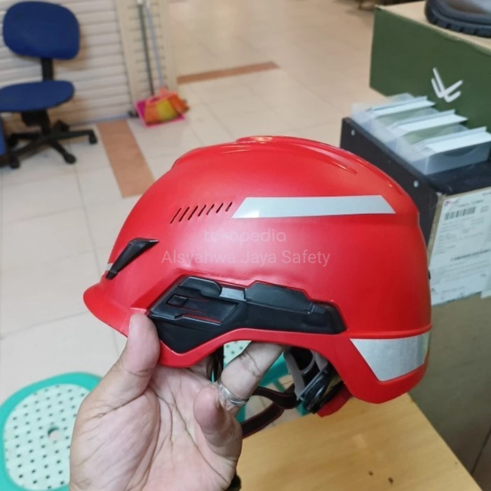 Helm climbing MSA V-gard H1 Safety Helmet SNI
