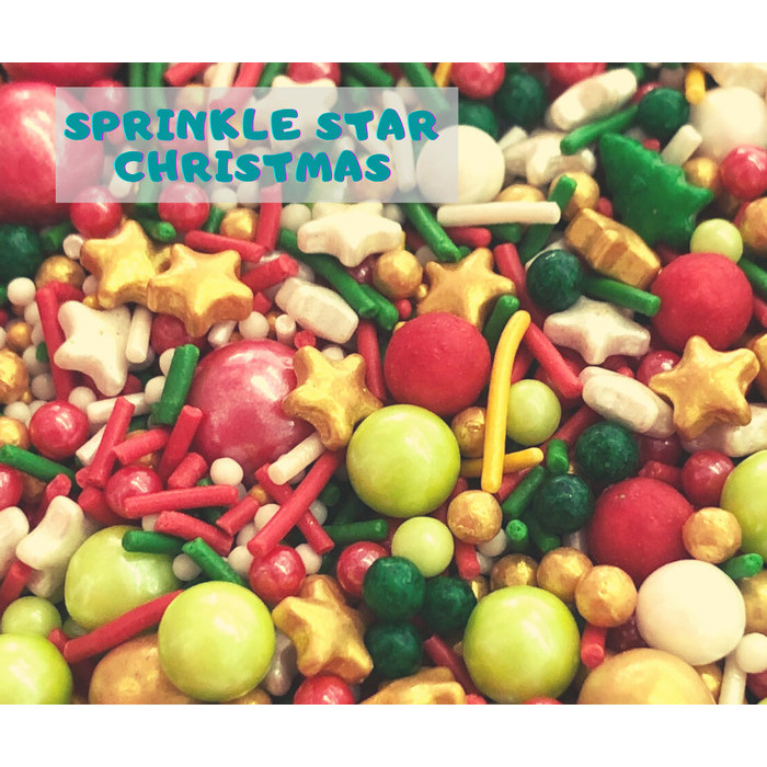 

Natal Sprinkle Hiasan Kue Star Christmas Limited