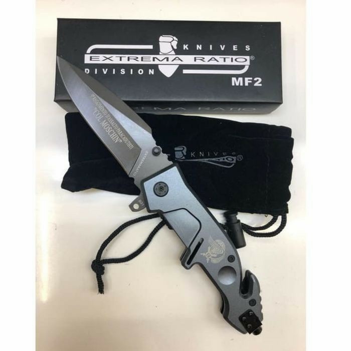 HEMAT Pisau Lipat Extrema Ratio MF2 Pisau Outdoor Survival Knife