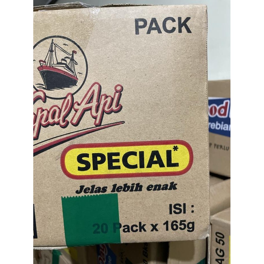 

Kapal Api Hitam Tanpa Gula 165Grm Isi 20Pcs