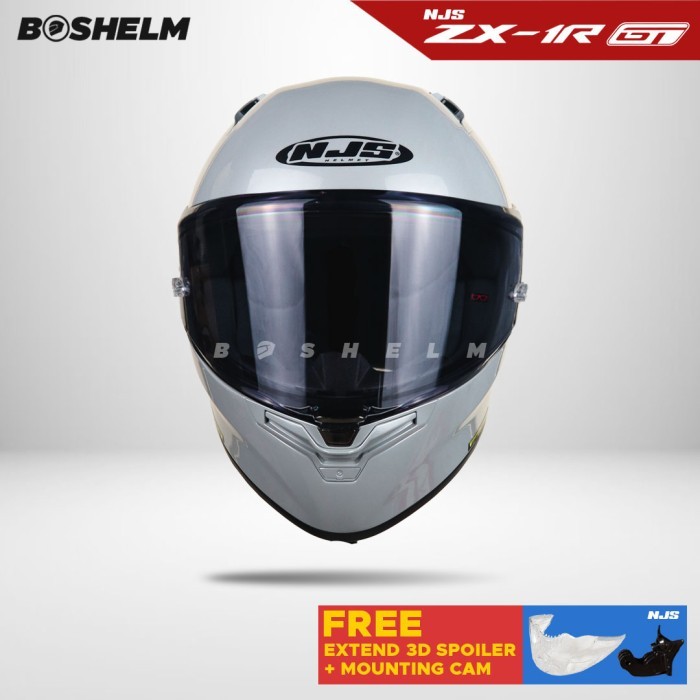 Helm NJS ZX-1R GT Solid Helm Full Face SNI