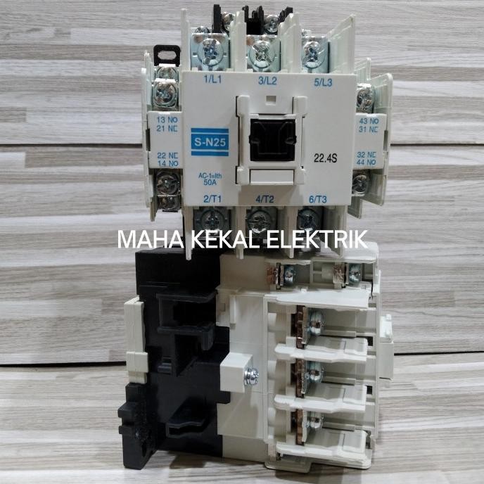 KONTAKTOR MITSUBISHI SN25 110VAC 3P 50A/KONTAKTOR MITSUBISHI/KONTAKTOR MITSUBISHI SN 25/KONTAKTOR 50