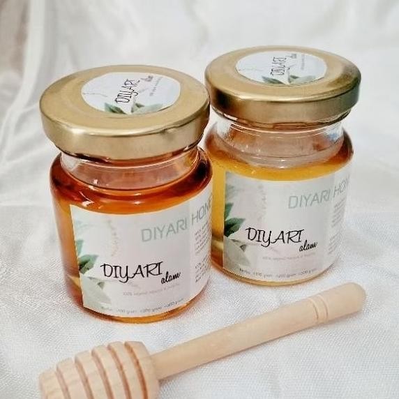 

Bundling 2 Set Madu Murni Hutan Propolis Organic Diyari Honey @100Gr +Free Honey Stick (Diyari Alam)