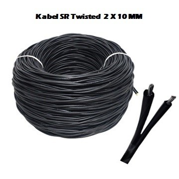 TERUJI Kabel SR Kabel Twist 2 x 10 MM Kabel PLN Kabel Listrik 2X10MM