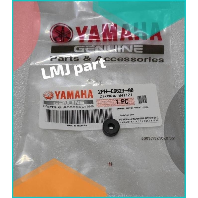 KARET DAMPER KAMPAS GANDA CVT FINO XRIDE GEAR 125 YGP 2PH-E6629-00 14