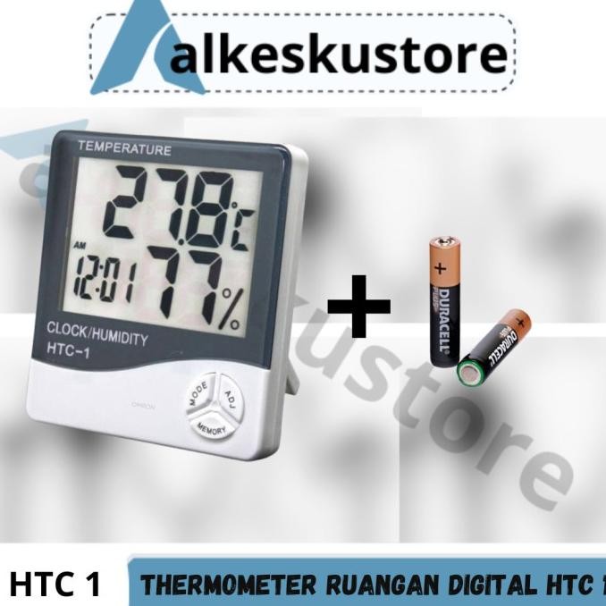 Sale Thermometer Ruangan Digital / Hygrometer Htc-1 / Thermometer Ruangan