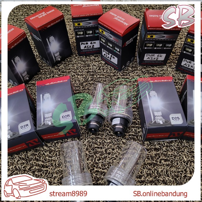 Hid Autovision Bulb D2R D2S D4R D4S 4300K 6000K Bohlam Headlamp