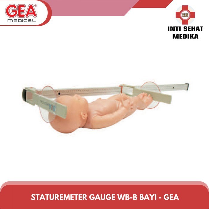 Stature Meter Gauge Wb-B Bayi - Gea / Alat Pengukur Panjang Badan Bayi