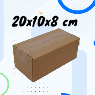

kardus packaging 20x10x8 cm recycle packing multifungsi