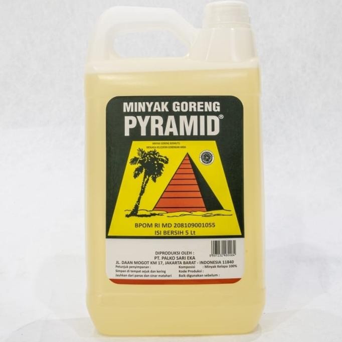

Minyak Goreng Kelapa Pyramid 5liter coconut oil