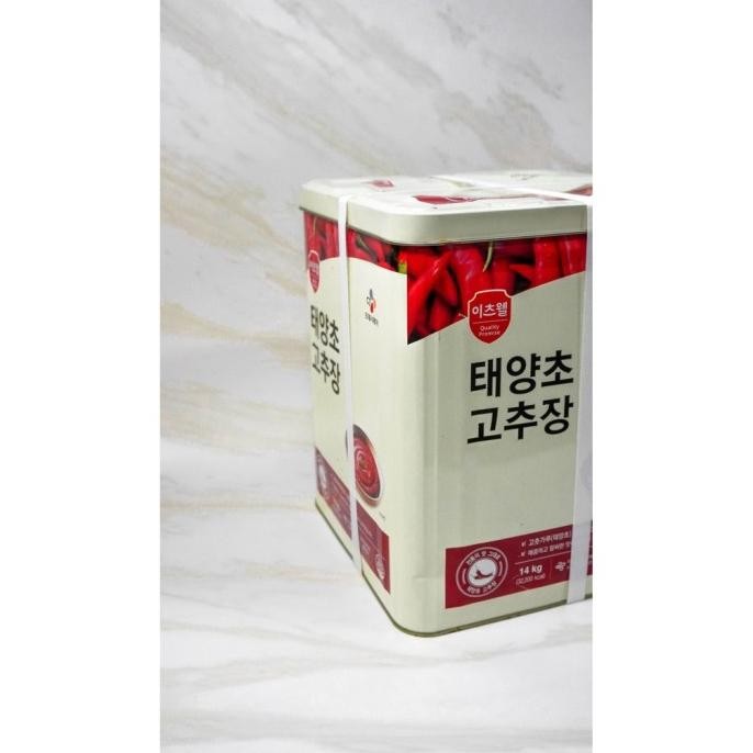 

Gochujang CJ Cheiljedang Pasta Cabe Saos Sambal Korea 14kg Berkualitas