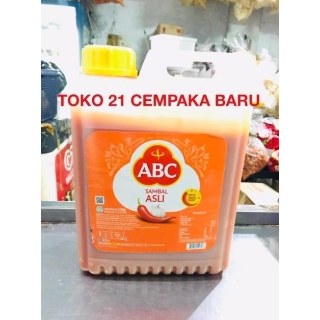 

ABC Sambal Asli Jerigen 5.5 KG | Saos Saus ABC Sambal 5.5KG 5,5KG 5,5