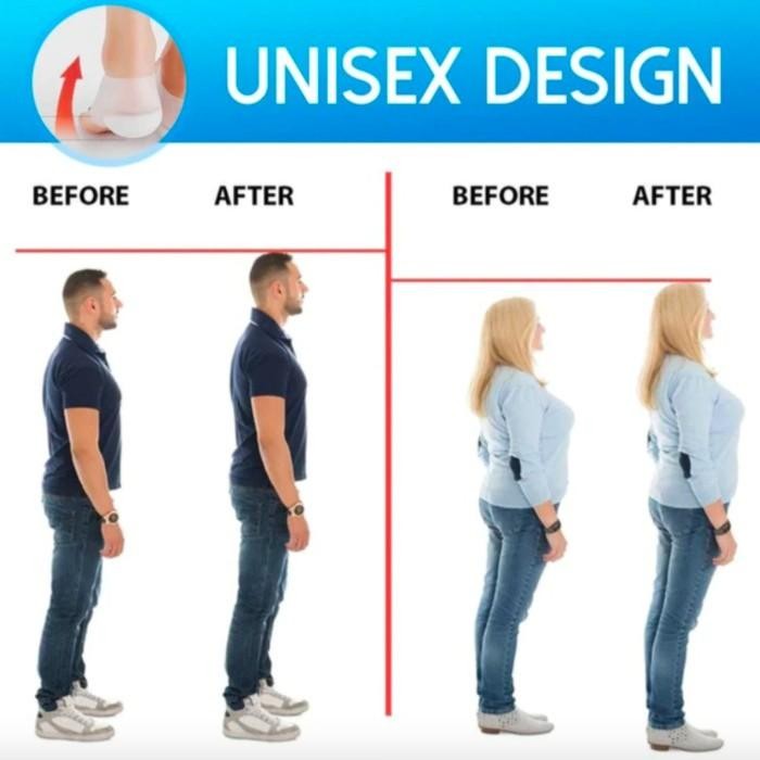 Insole Peninggi Badan Peninggi Badan / Ganjalan Tinggi Sepatu