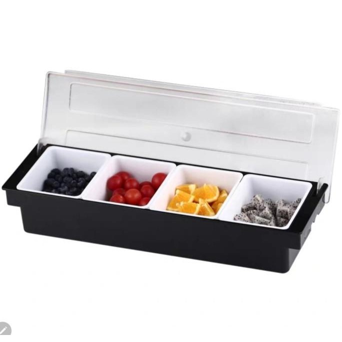 

Tempat Bumbu/Saos/Sauce/Buah/Kondimen/Topping Kontainer Plastik CMH-PC