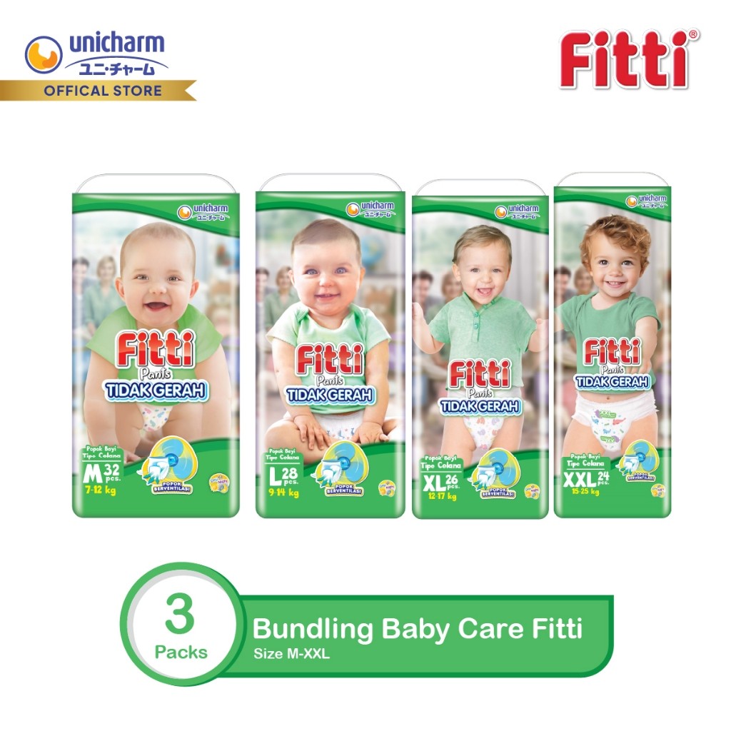 FITTI Pants Size M-XXL 3 Packs - AMS