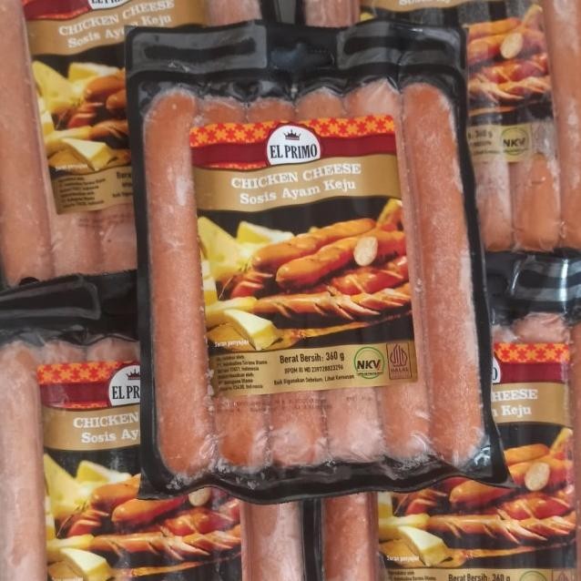 

El Primo Beef Cheese Sosis Sapi Keju 500 Gram