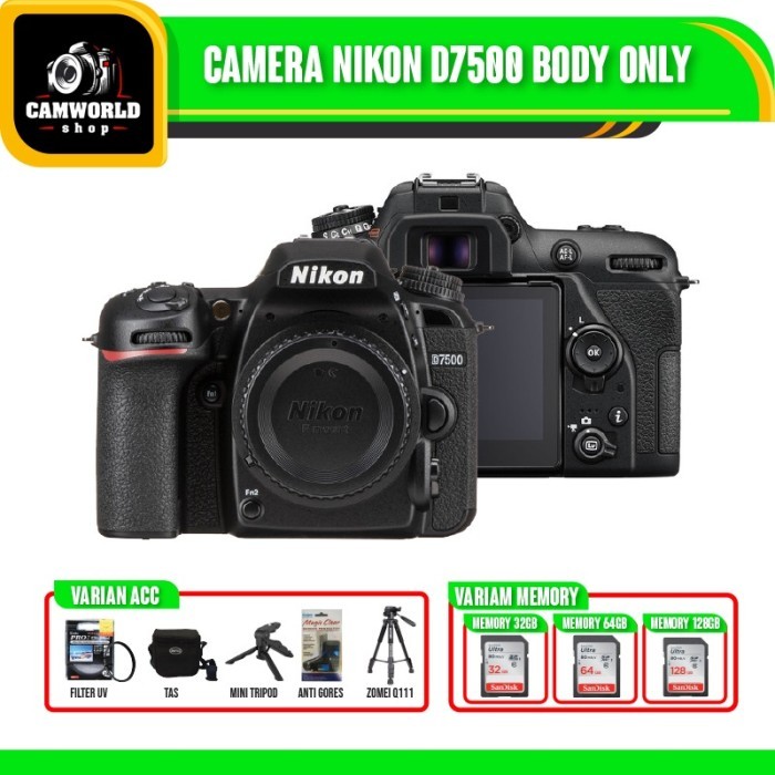 Nikon D7500 Body Only Camera Nikon D7500 BO