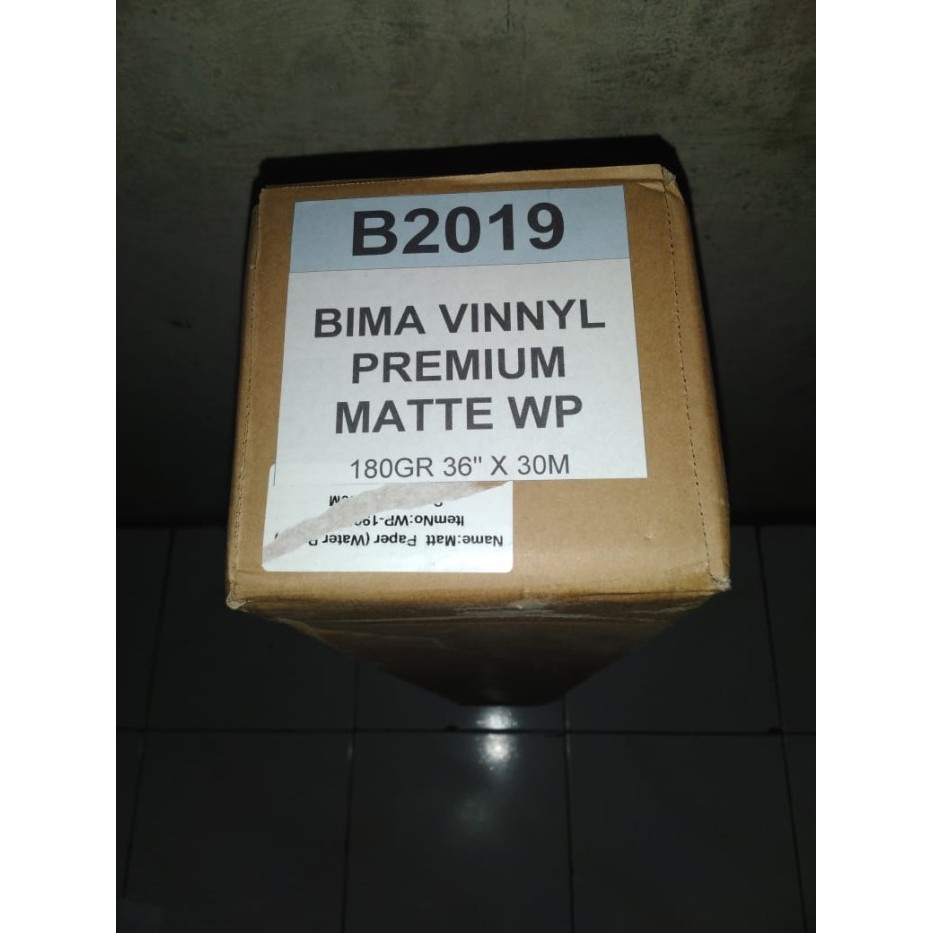

Kertas Albatros BIMA Vinnyl Premium Matte Waterproof 180gr 36"x30m(A0)