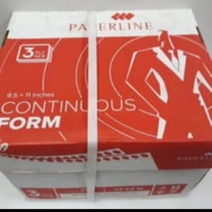 

Continuos Form 9,5 x 11 3ply Paperline