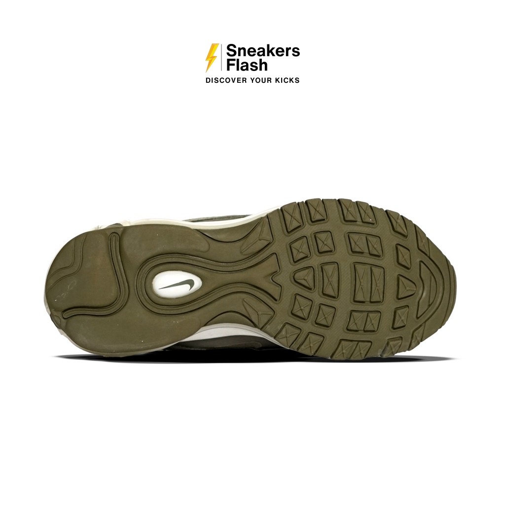 NIKE Air Max 97 Medium Olive Sepatu Sneakers Wanita - FB1289201 - Size 36.5