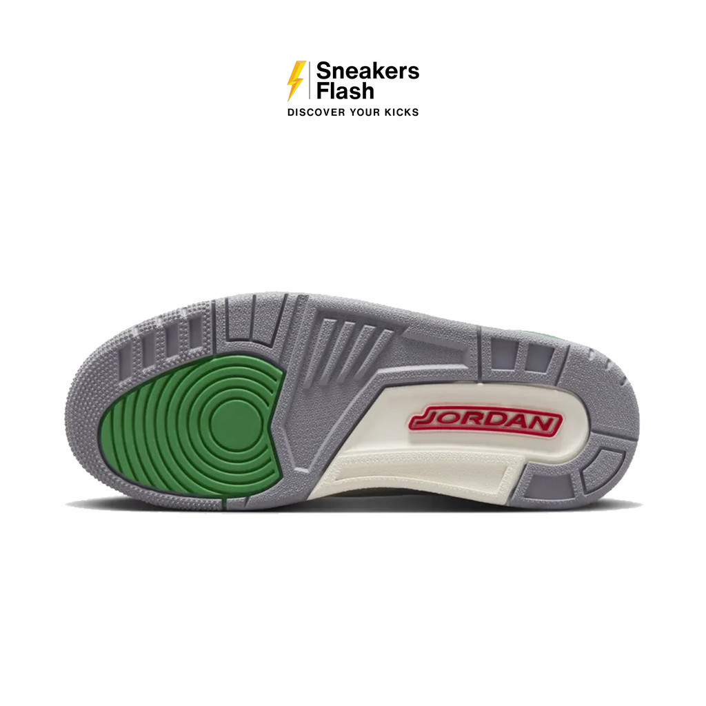 AIR JORDAN  3 Retro Lucky Green Sepatu Sneakers Wanita - CK9246136 - Size 36.5
