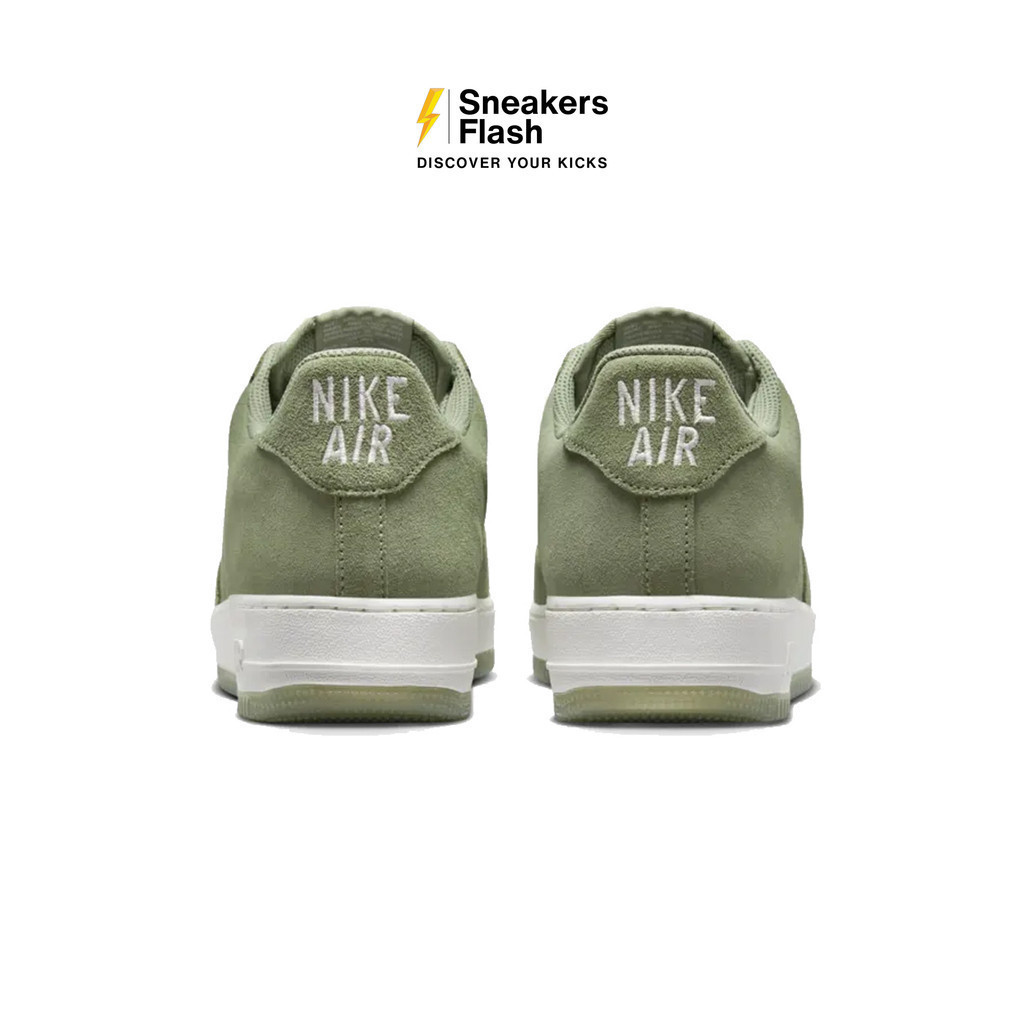 NIKE Air Force 1 07 Low Jewel Oil Green Sepatu Sneakers Unisex - DV0785300 - Size 38.5