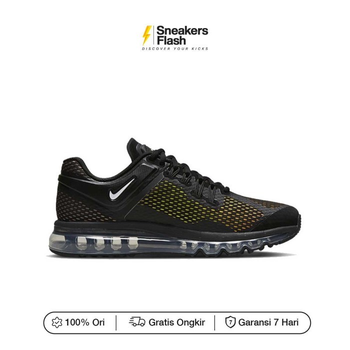 NIKE Air Max 2013 X Stussy Black Sepatu Unisex - DO2461001 - Size 37.5