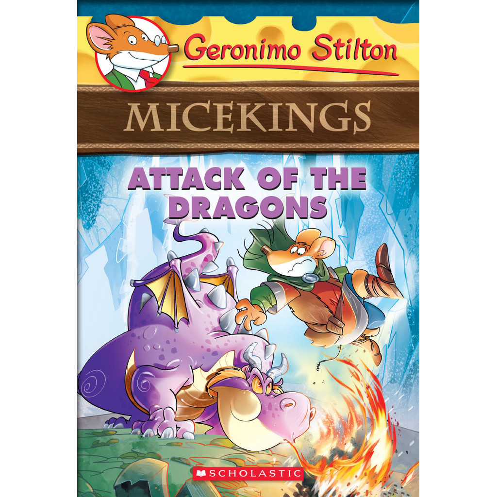 

Geronimo Stilton Micekings Book 01 - Attack of the Dragons (Bacaan Anak / D)