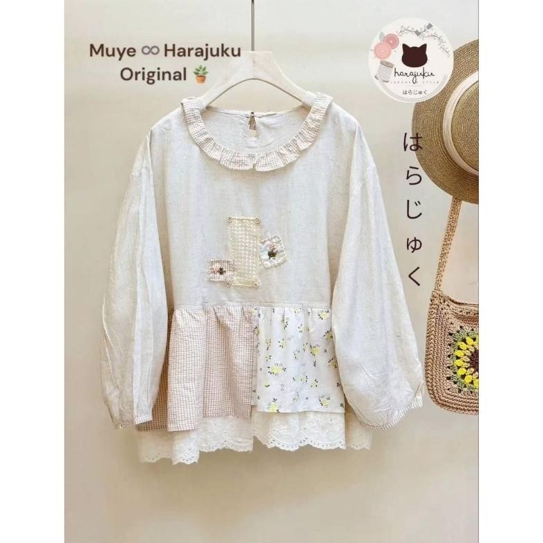 Eugenie Muye Vintage Atasan/Blouse/Vest Bkk/Bangkok
