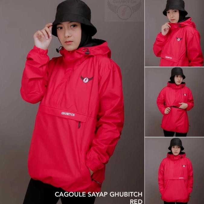 JAKET PARASUT ANTI AIR WANITA HIJAU ARMY POLOS TEBAL MURAH KEKINIAN