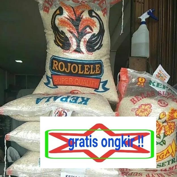 

TERSEDIA BERAS SUPER SLYP MEREK ROJOLELE 10 KG PULEN PUTIH MURAH - GOSEND