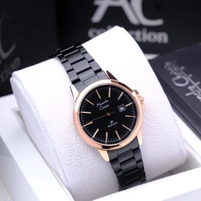 ALEXANDRE CHRISTIE AC1008 AC 1008 ROSEGOLD JAM TANGAN WANITA