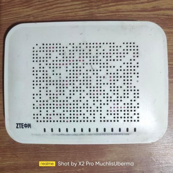 router ZTE GPON ONT ZXA10 F660 wireless modem Access Point RT RW net