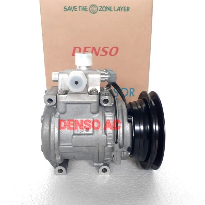 Compresor Kompresor AC Kijang Kapsul KRISTA BENSIN 1.8 L - DENSO ORI