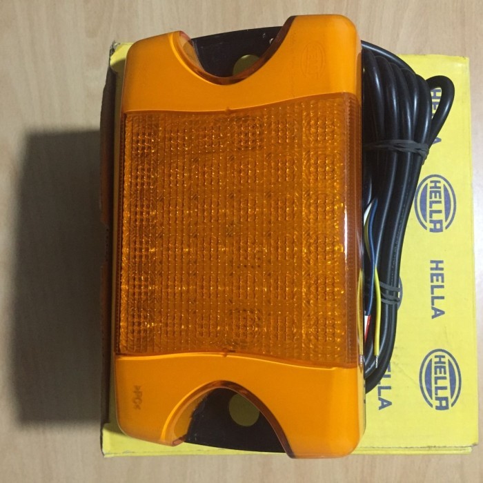 Lampu Sen Sein 1pcs LED Hella 2152 12v 24v Original..Truk Trailer Alat