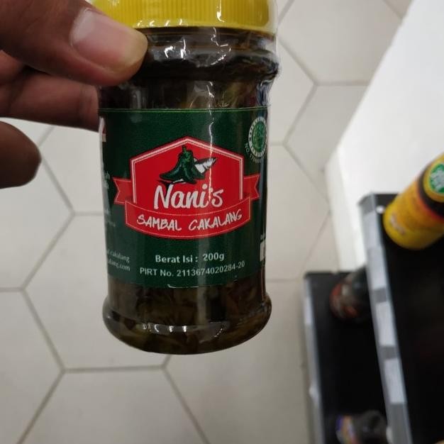 

Nanis Sambal Cakalang Hijau 200 Gram.