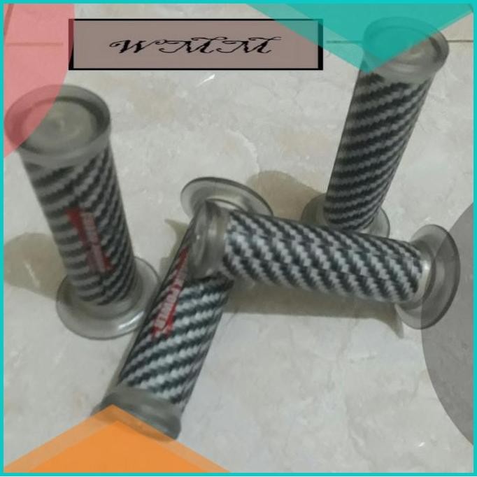 HANFAT GRIP CARBON UNTUK NMAX-AEROX-NINJA250-NINJA RR-CBR150-VIXION-C