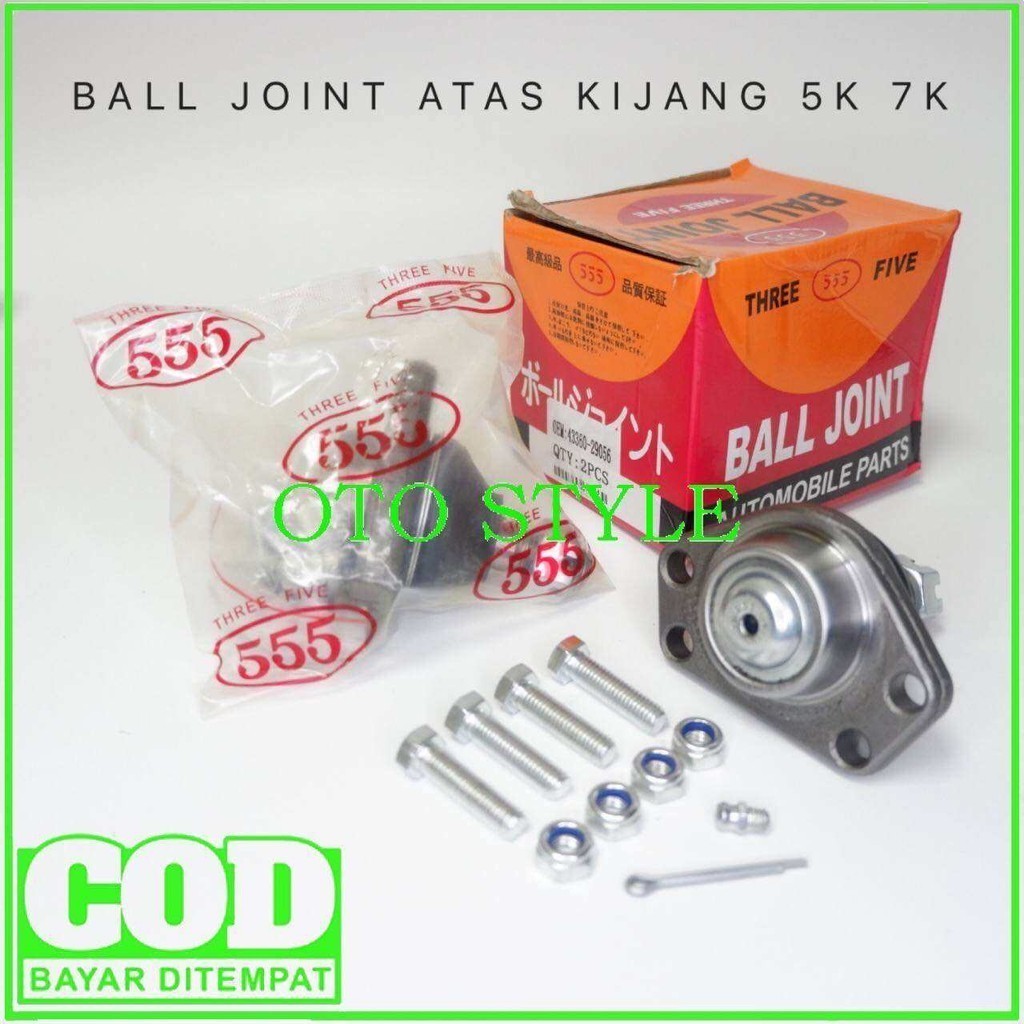 BALL JOINT ATAS KIJANG 5K 7K 555 - BALL JOINT UPPER KIJANG SUPER 555