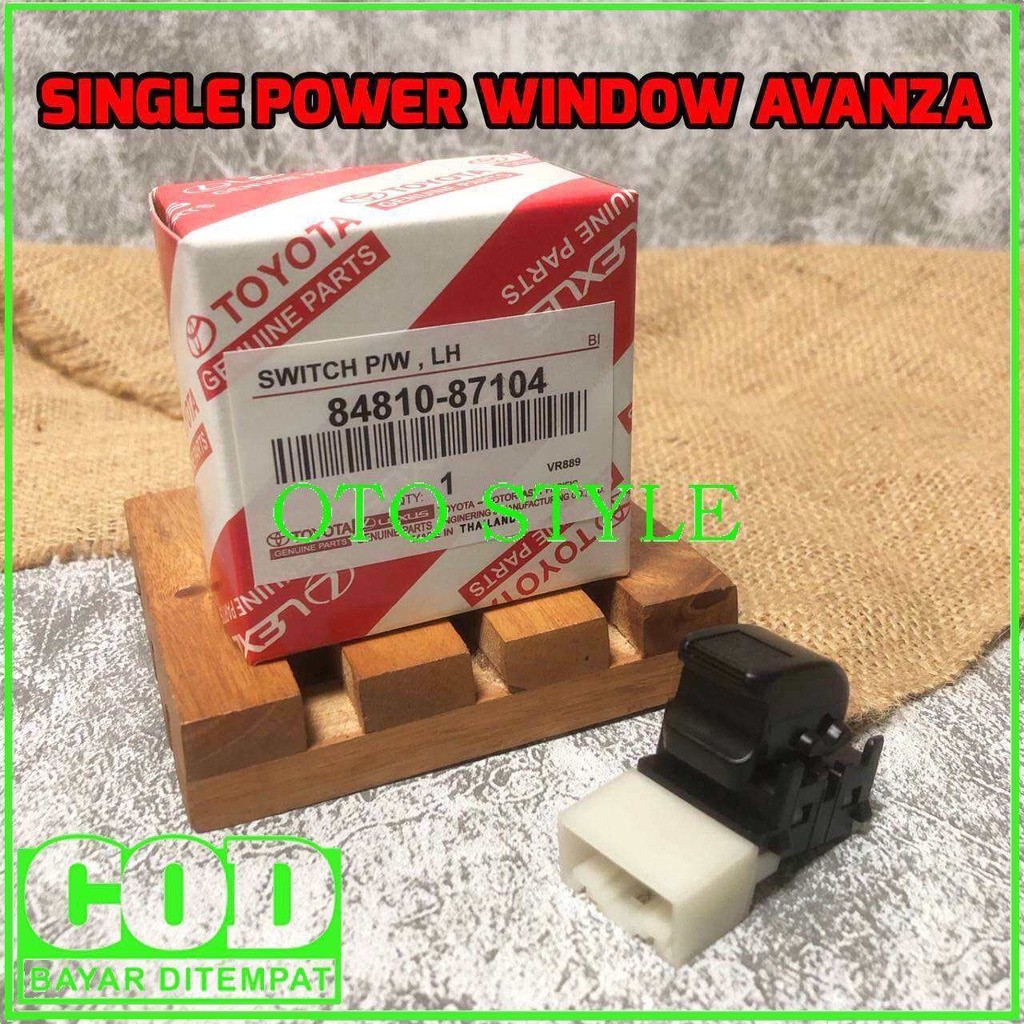 SWITCH SINGLE SAKLAR POWER WINDOW AVANZA - ANAK SAKLAR POWER WINDOW LH - ANAKAN SAKLAR AVANZA - SWIT